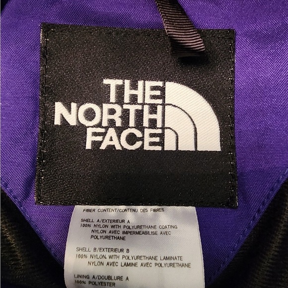 The North Face Jacket Womens 6 Vintage 90s Purple Black Extreme Gear Ski Tech - Picture 7 of 8